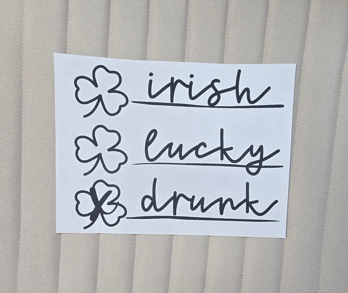 Irish Lucky Drunk