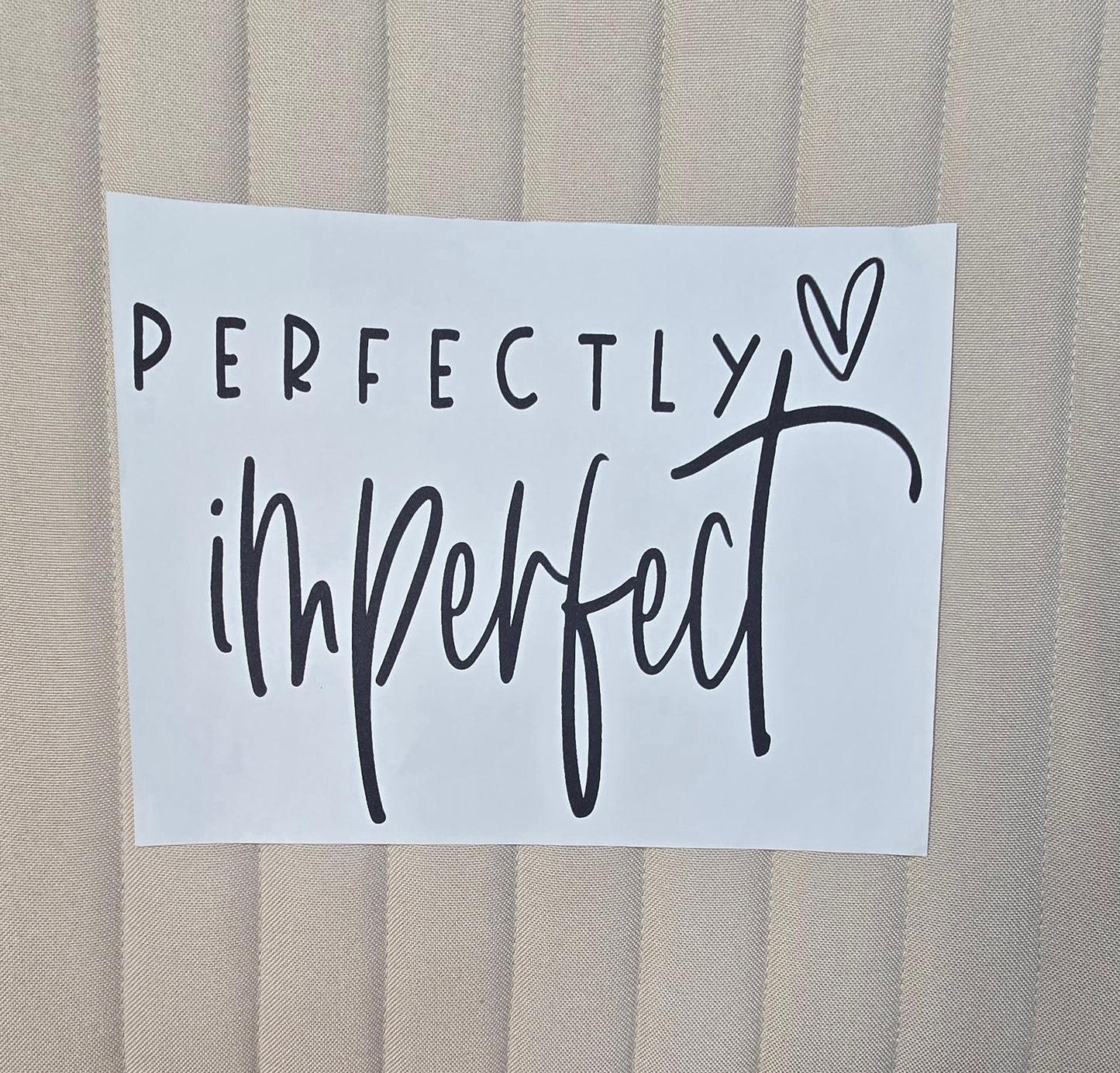 Perfectly Imperfect