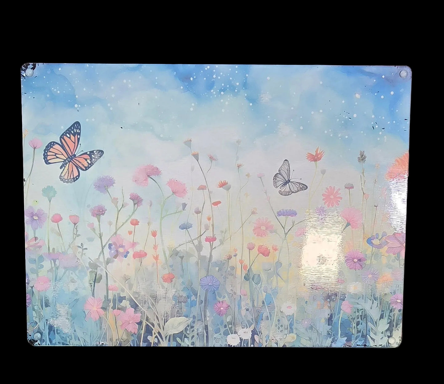 Butterfly 11x15 Glass Cutting Board