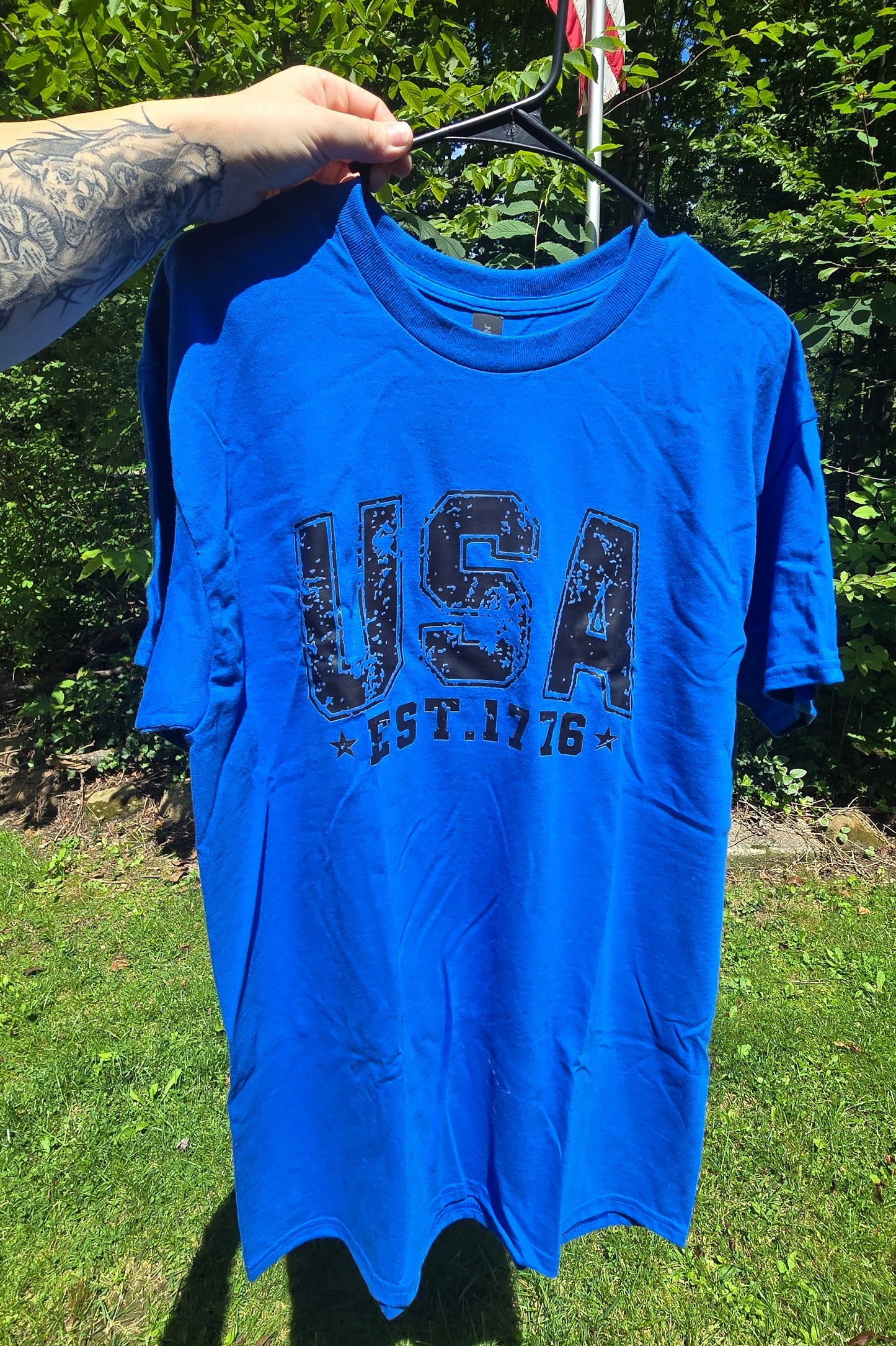 USA Blue Tee
