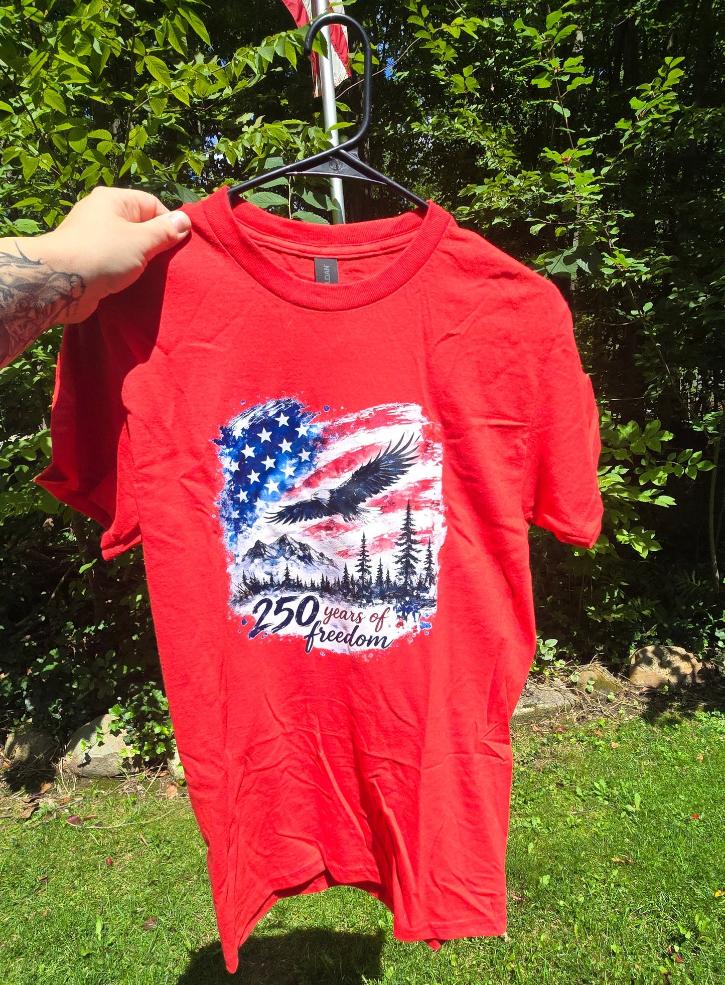 250 Years Red Tee