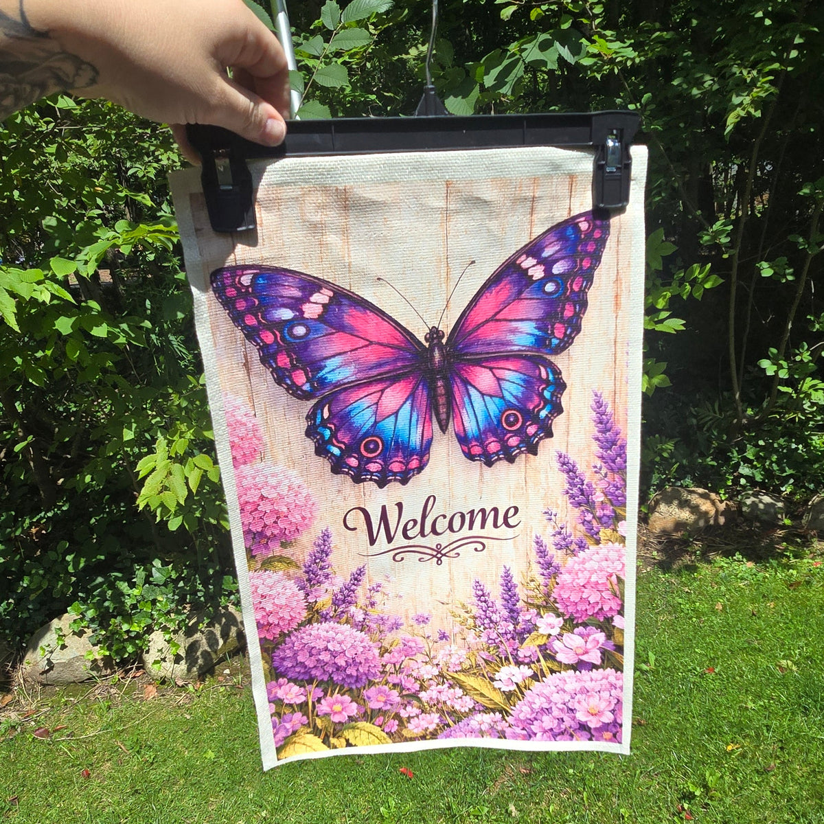 Garden Flag- Butterfly