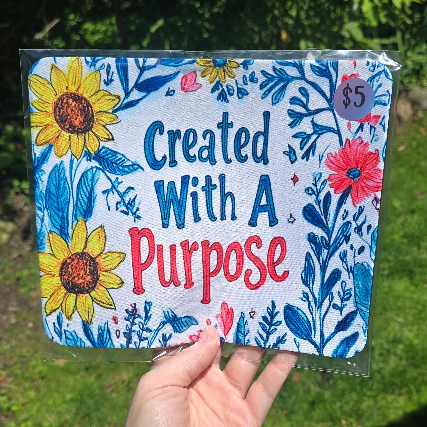 Mousepad-Created With Purpose