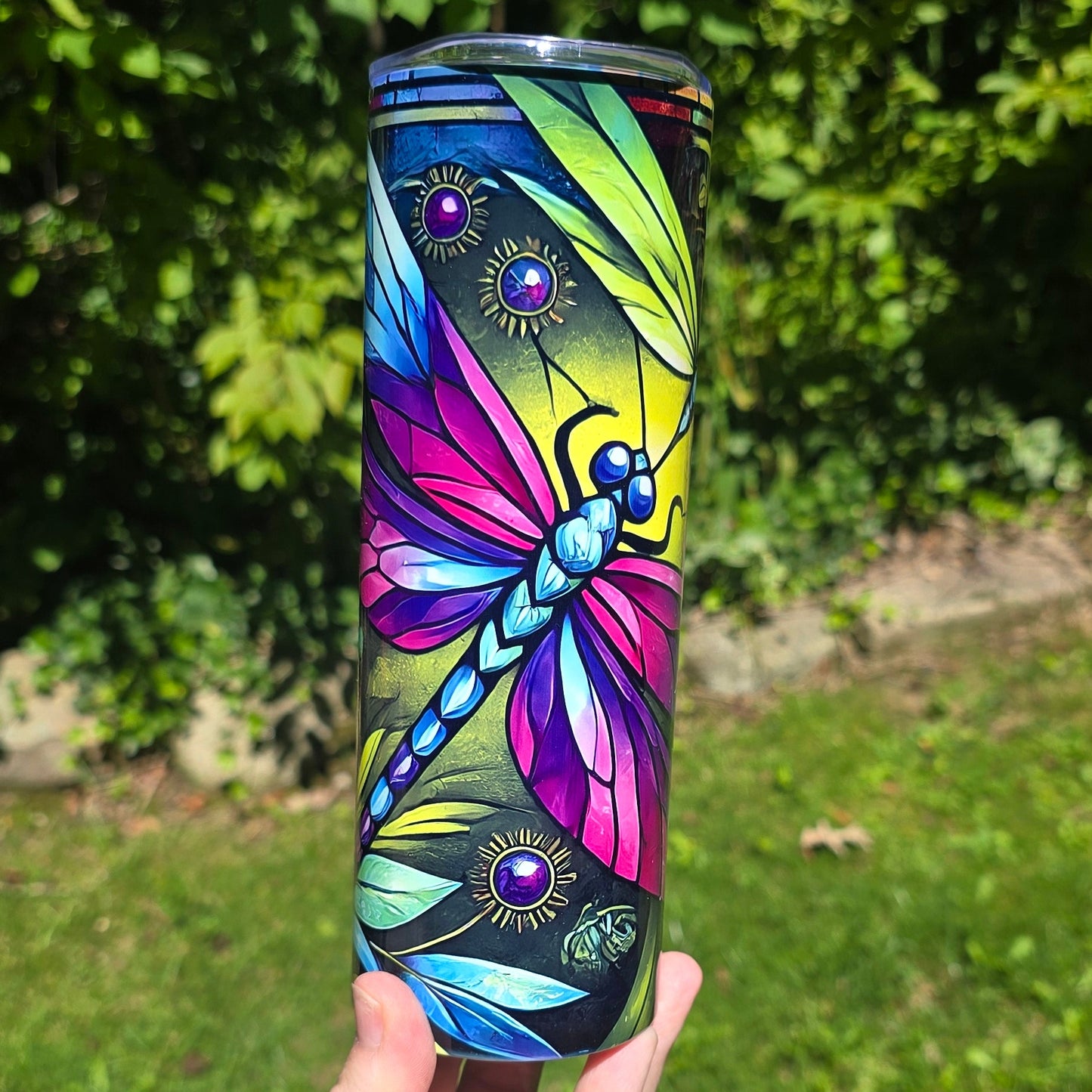 20oz Tumbler- Dragonfly