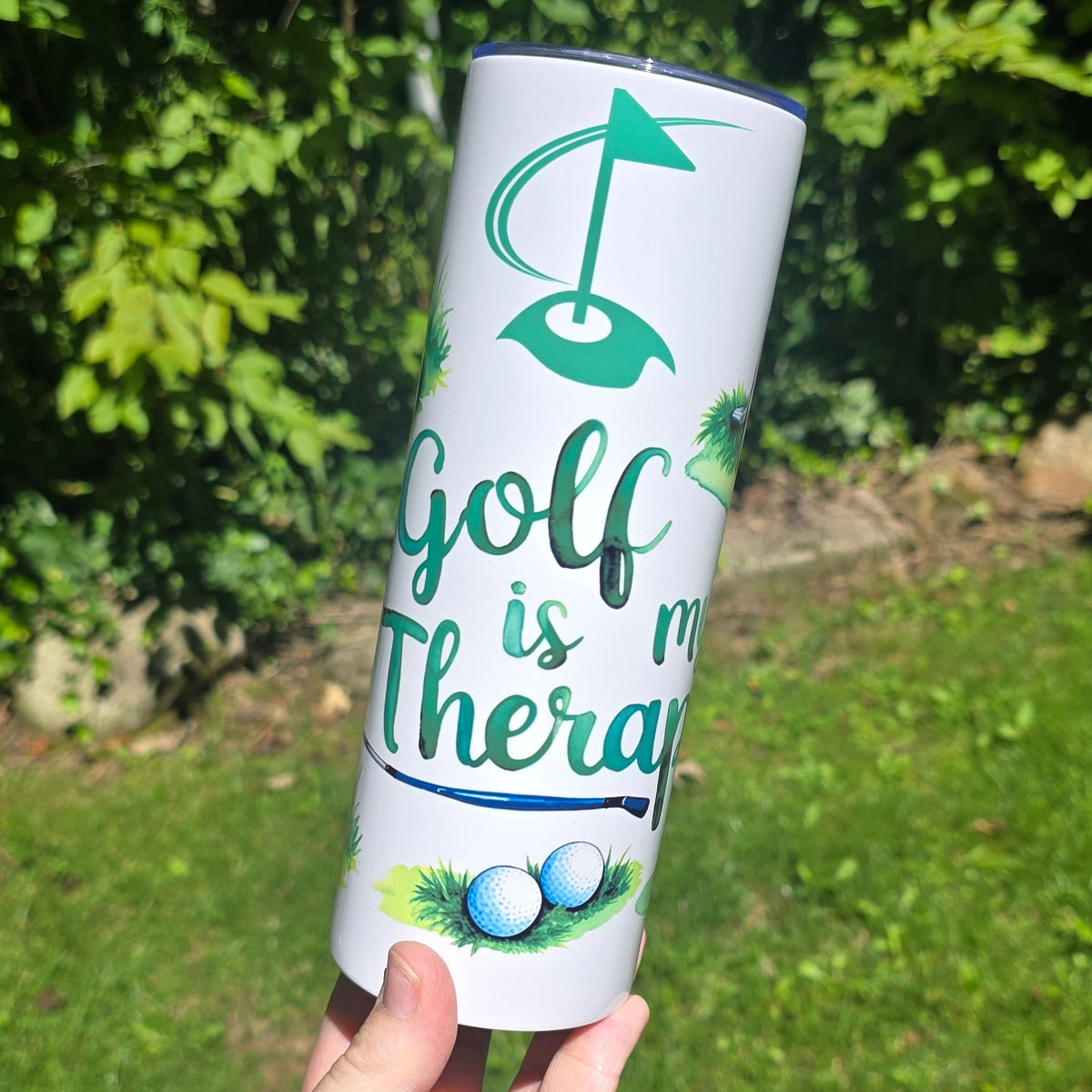 20oz Tumbler-Golf Therapy