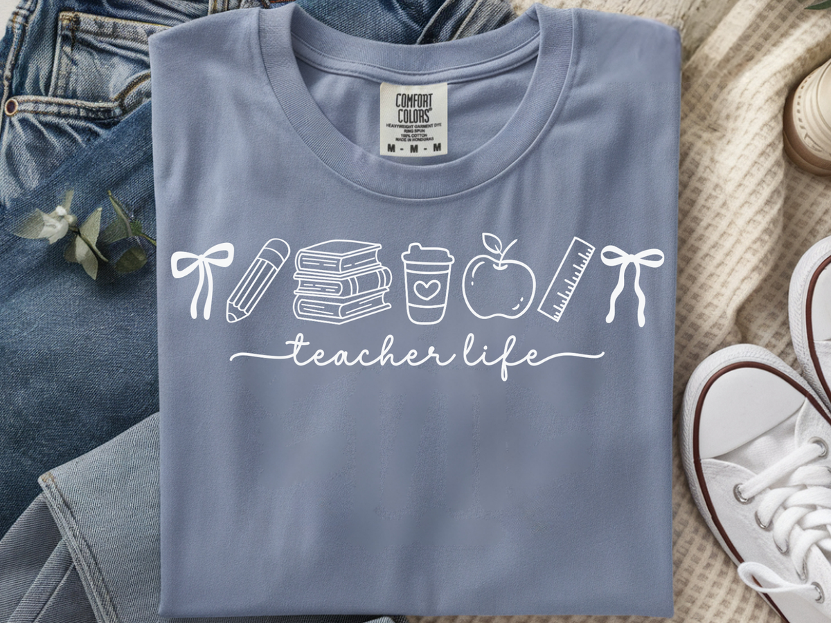 067 Teacher Life-White