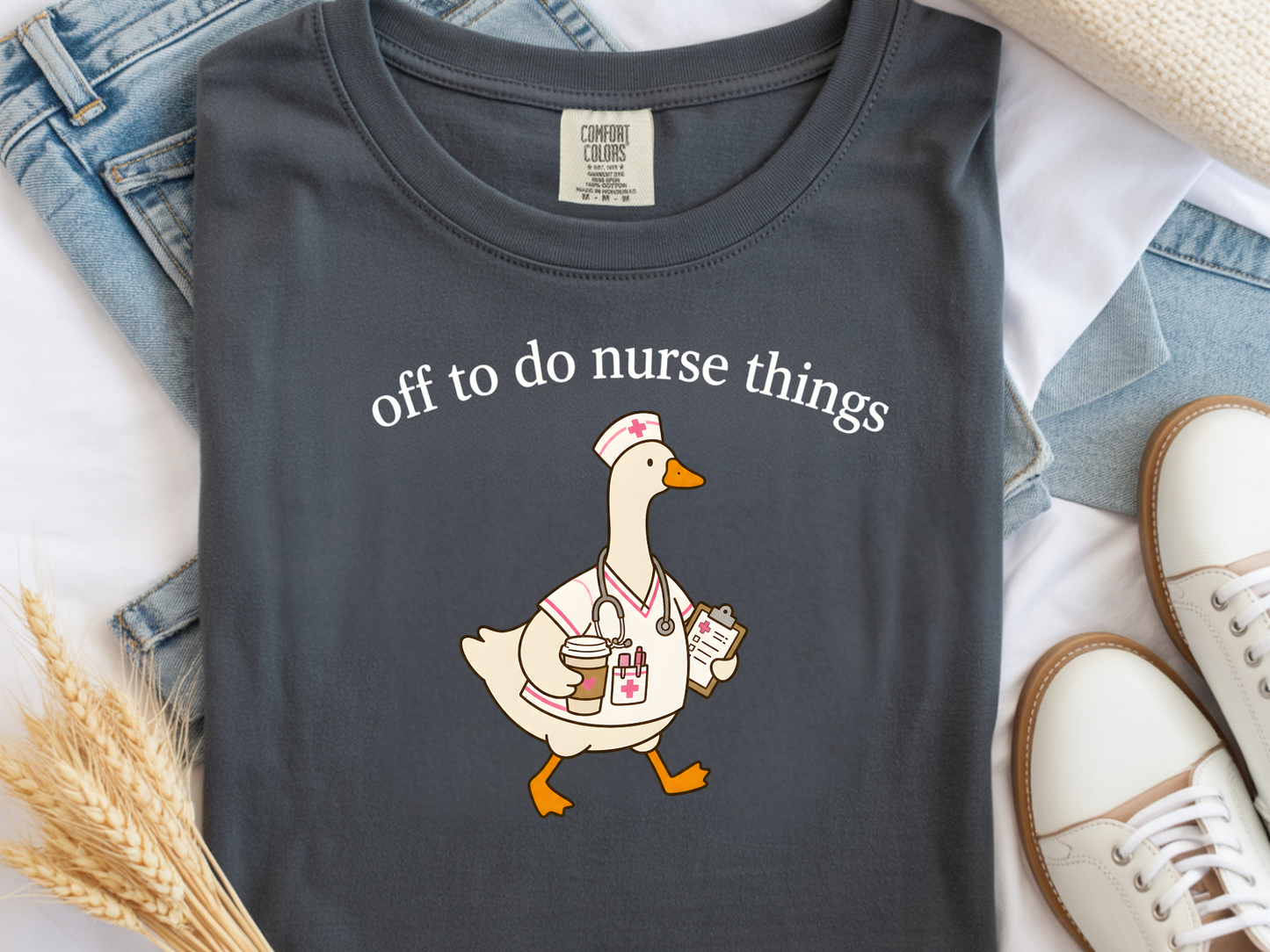 034 Doing Nurse Things-White