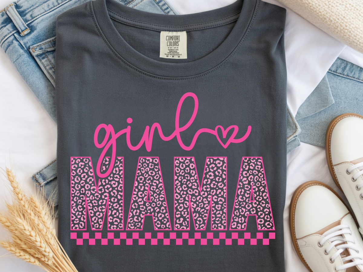 073 Girl Mama-Pink