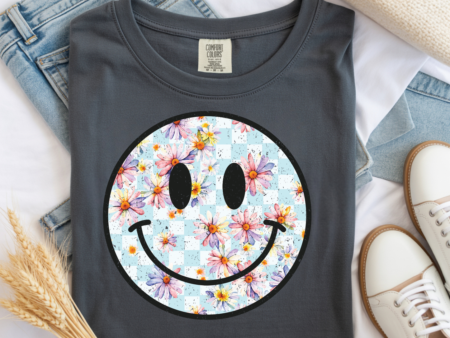 Floral Smiley