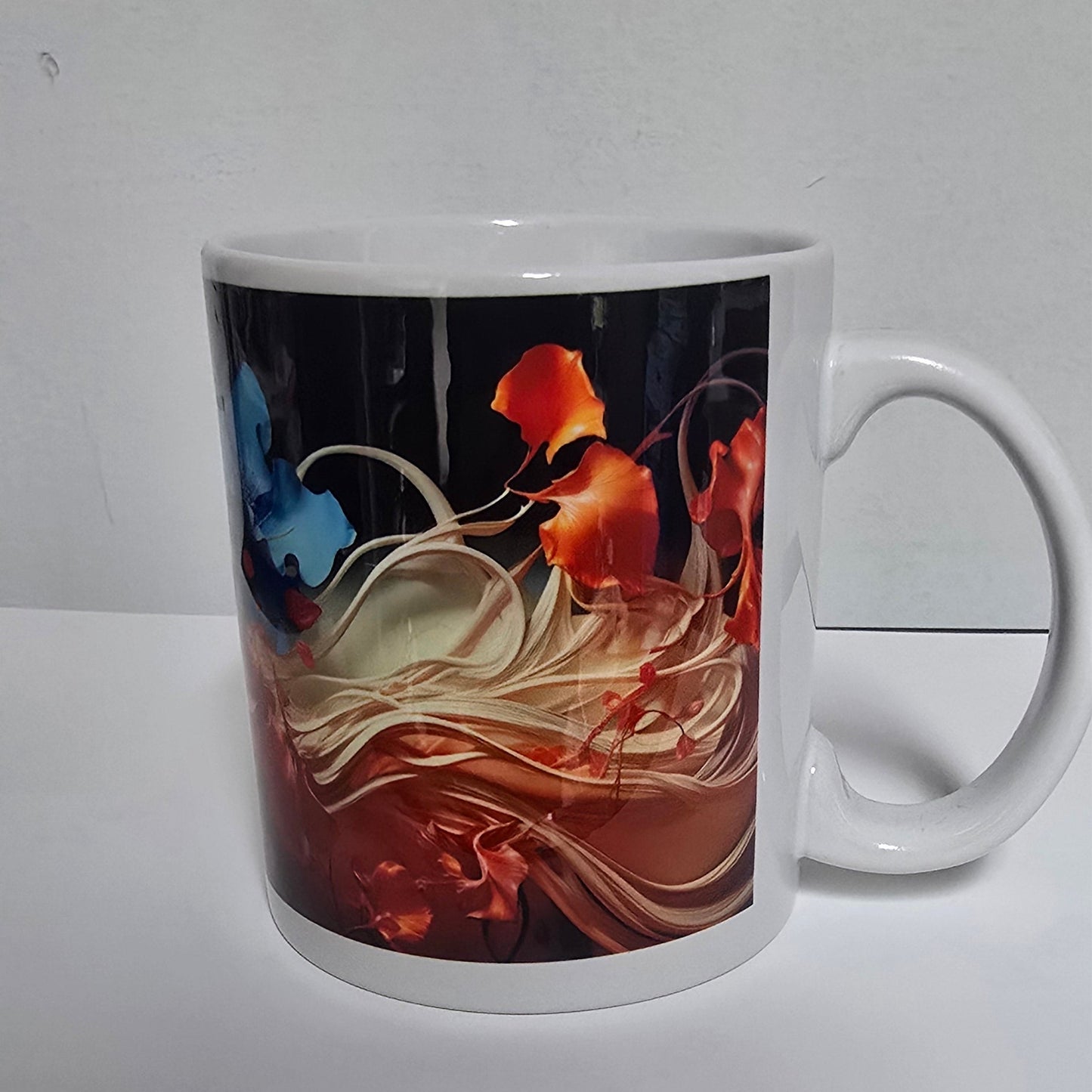 Watercolor Flower Mug