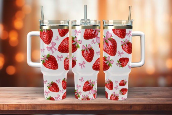 Strawberry Bows