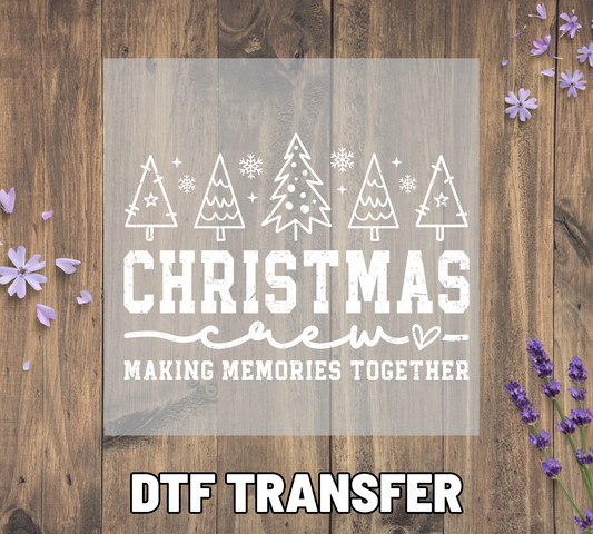 001 Christmas Crew-Distressed White