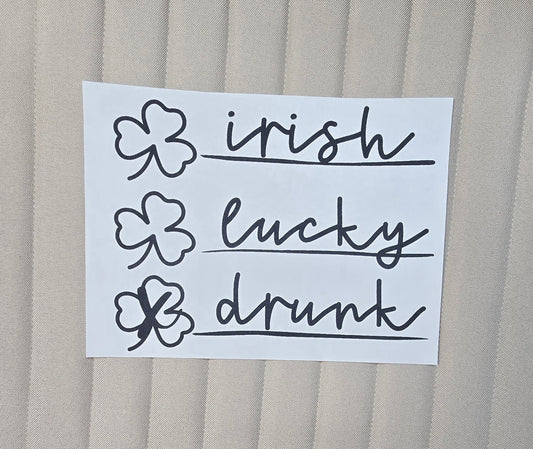 Irish Lucky Drunk
