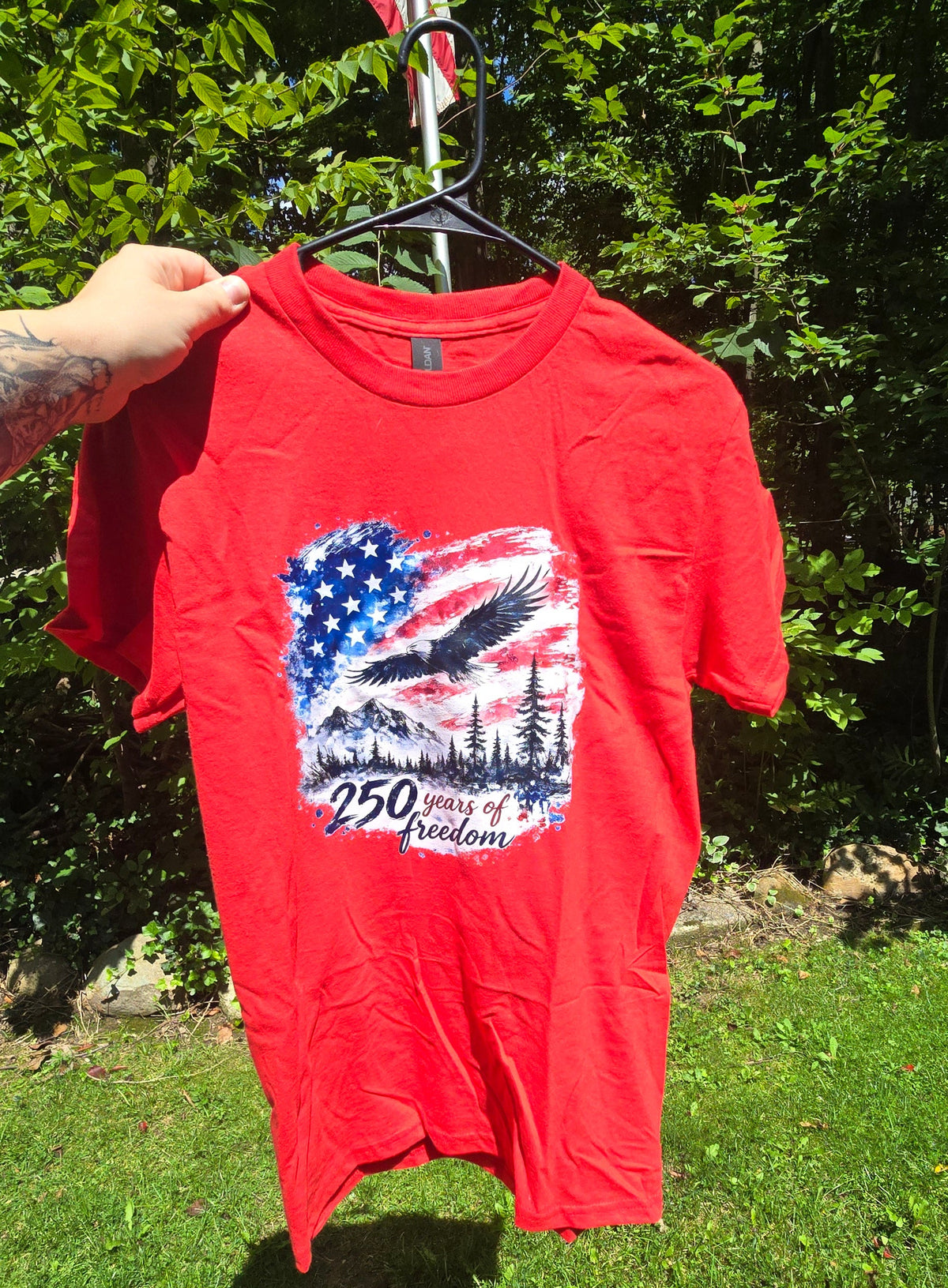 250 Years Red Tee