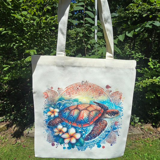 Tote Bag-Turtle