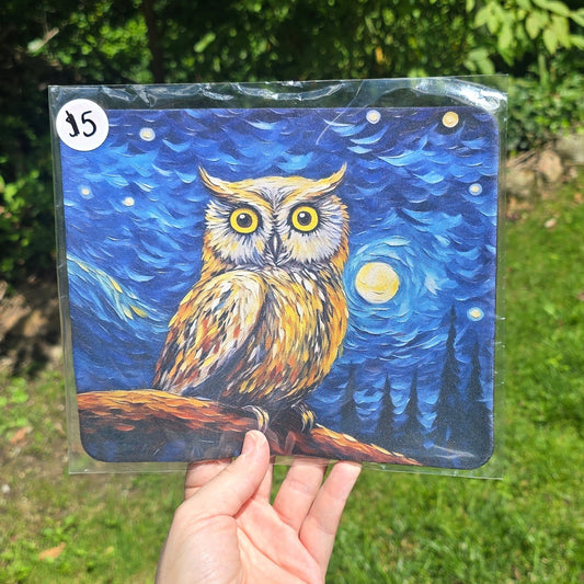 Mousepad- Owl