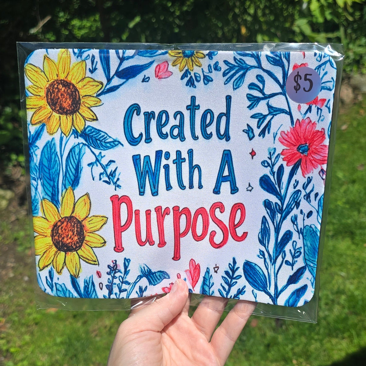 Mousepad-Created With Purpose