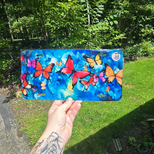 Decorative Front Plate- Butterflies