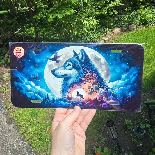 Decorative Front Plate-Wolf