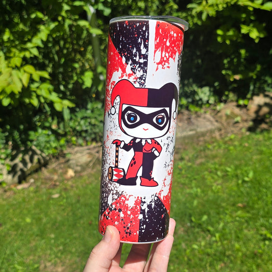 20oz Tumbler- Harley Quinn