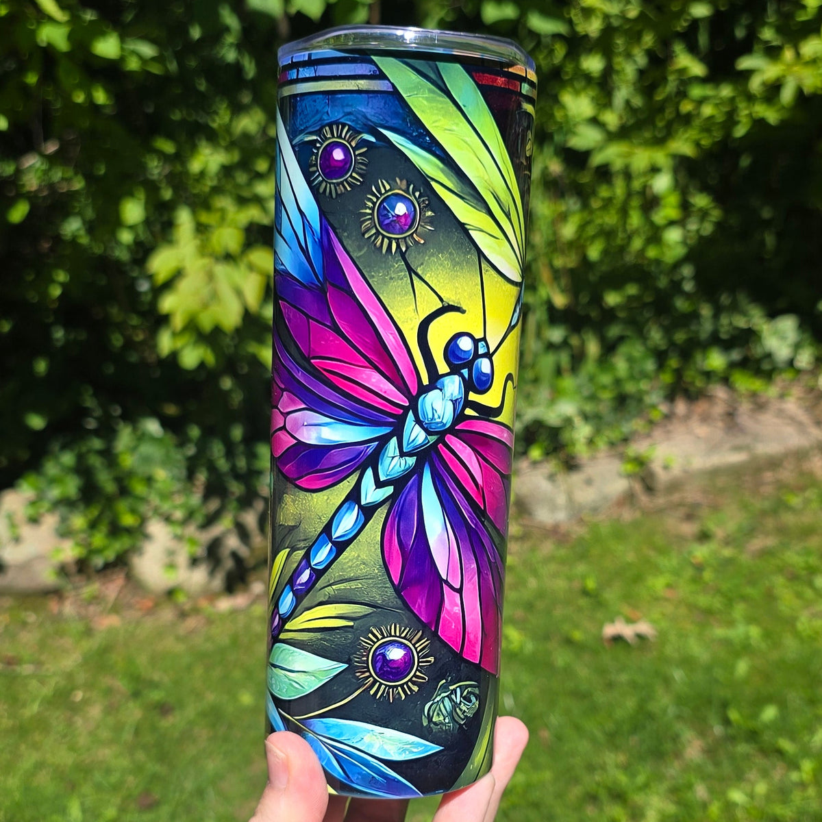 20oz Tumbler- Dragonfly