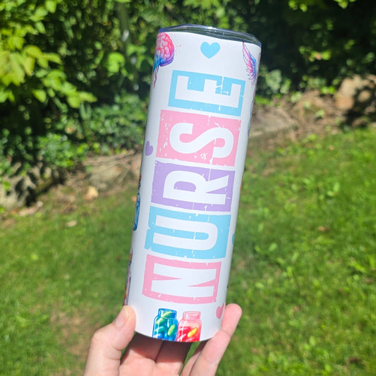 20oz Tumbler- Nurse