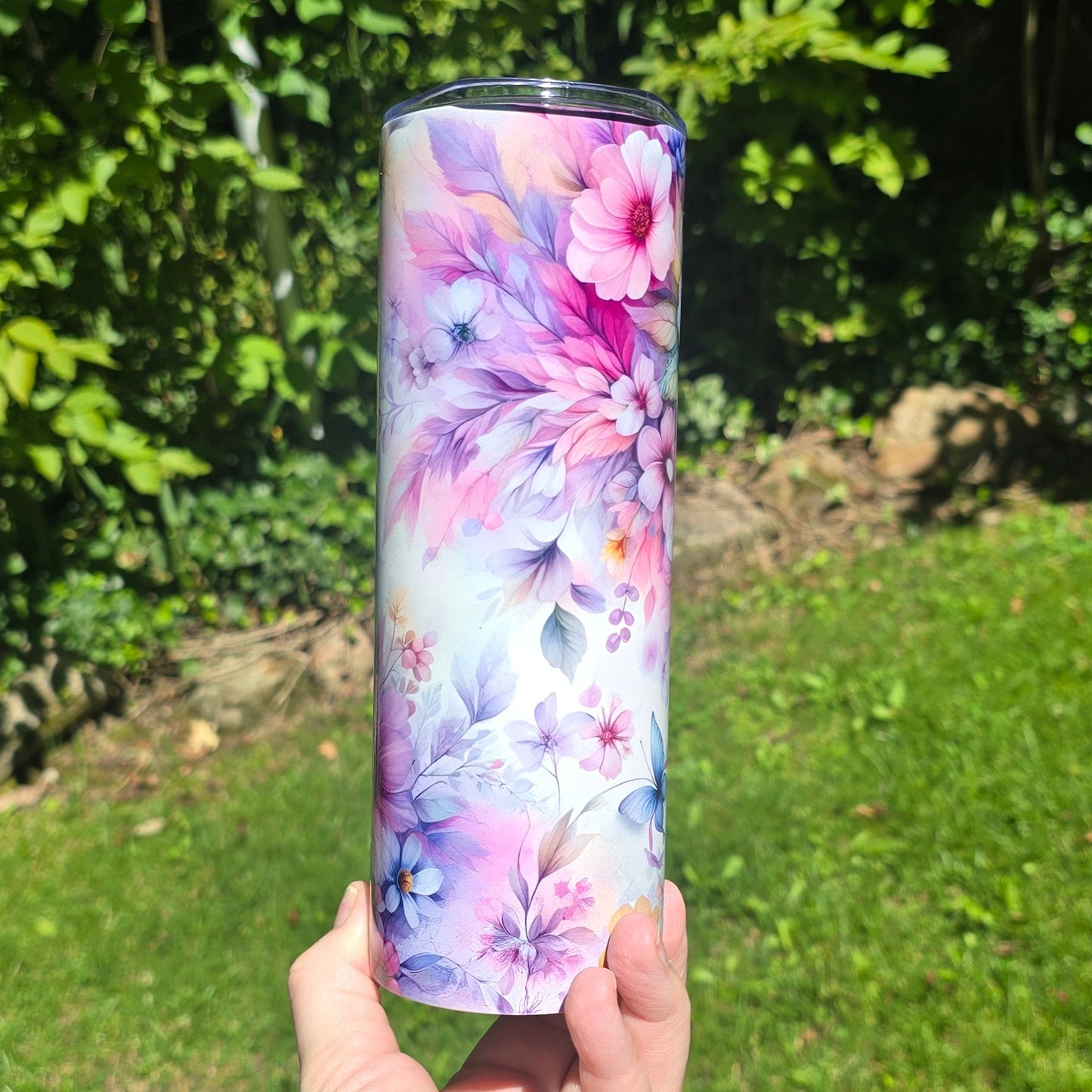 20oz Tumbler-Flowers