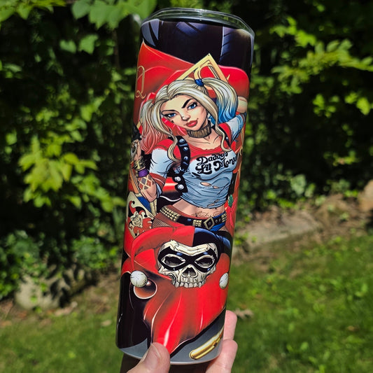 20oz Tumbler- Harley Quinn