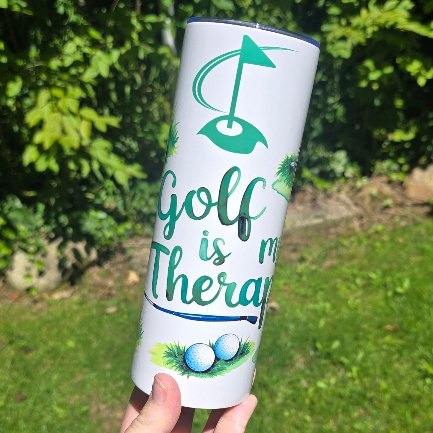 20oz Tumbler-Golf Therapy