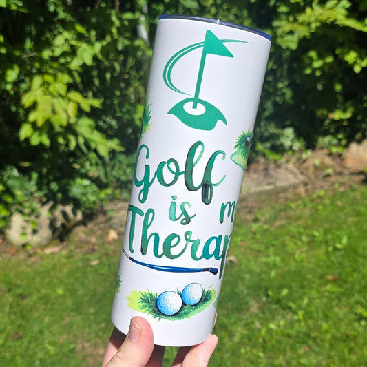 20oz Tumbler-Golf Therapy