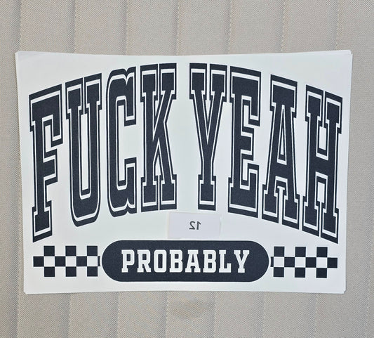 12 Fuck Yeah
