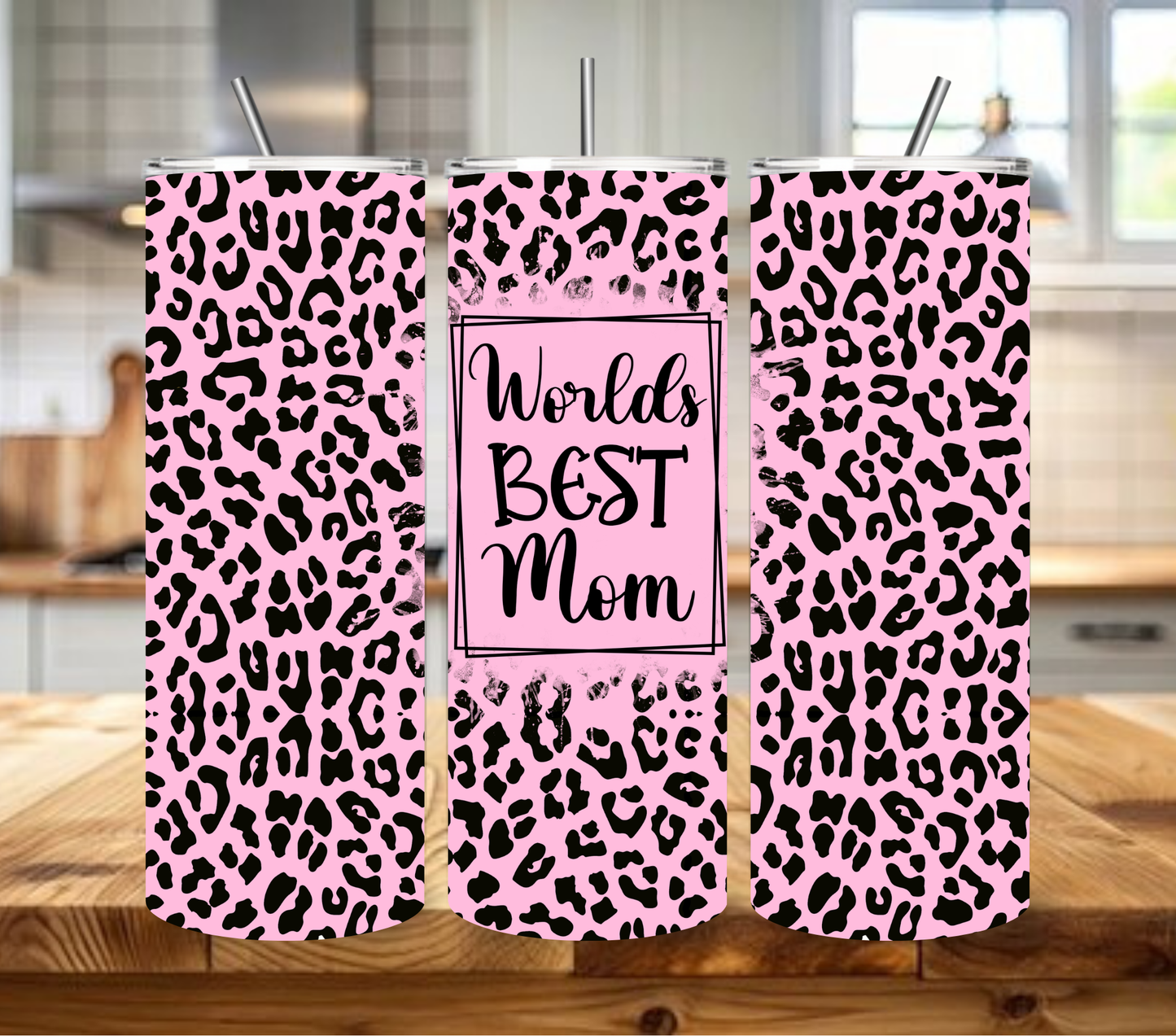 World's Best Mom-Pink