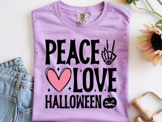 025 Peace Love Halloween