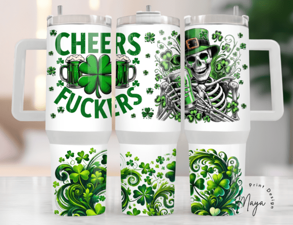 St. Patrick's Day 40oz Drinkware