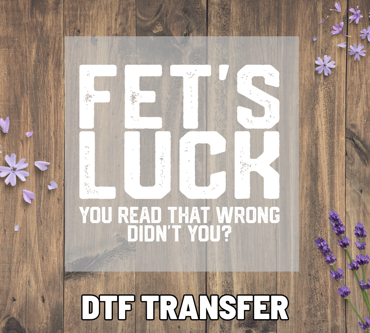 054 Fet's Luck- White