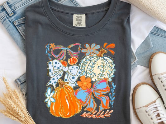 007 Pumpkin Bows