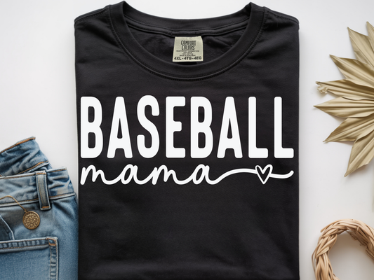 168 Baseball Mama-White