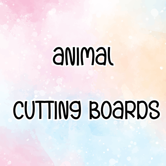 Animal Cutting Boards