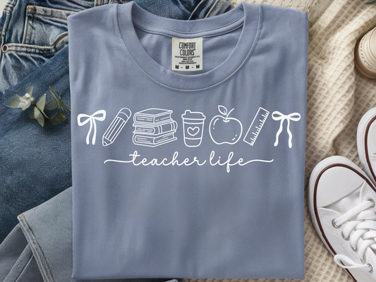067 Teacher Life-White