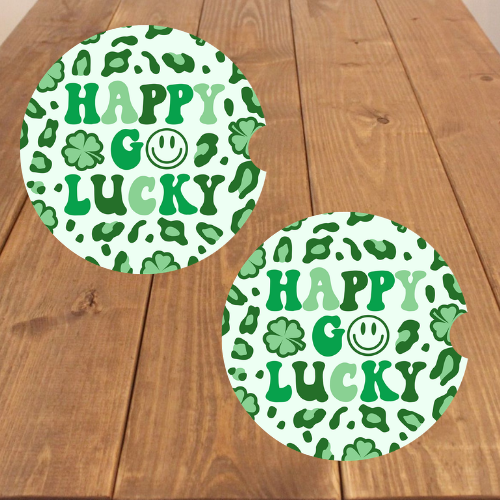 St. Patrick's Day Car Coasters