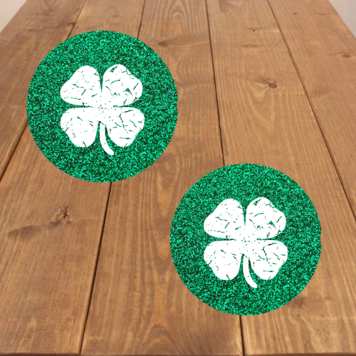 St. Patrick's Day Car Coasters