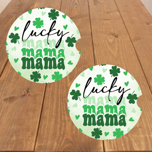 St. Patrick's Day Car Coasters