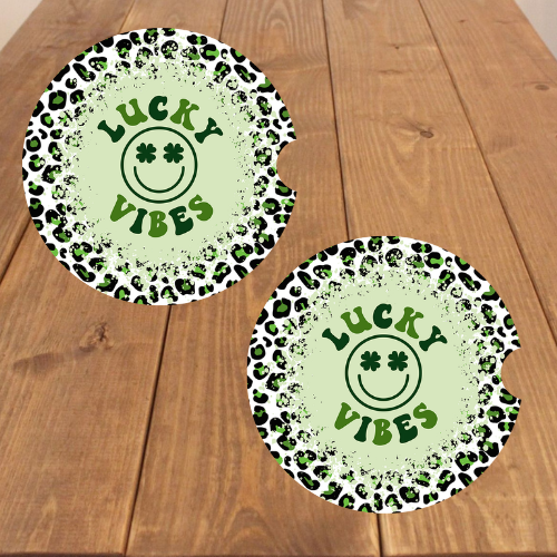 St. Patrick's Day Car Coasters