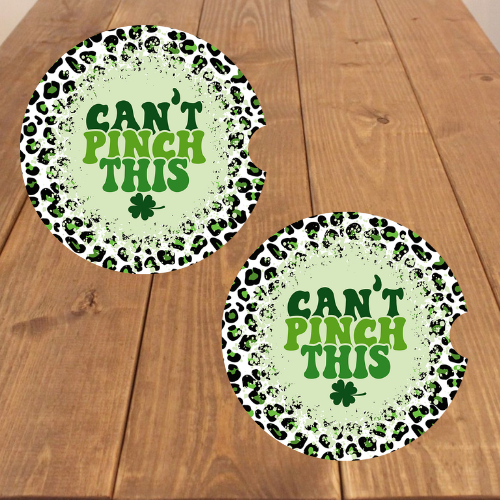 St. Patrick's Day Car Coasters