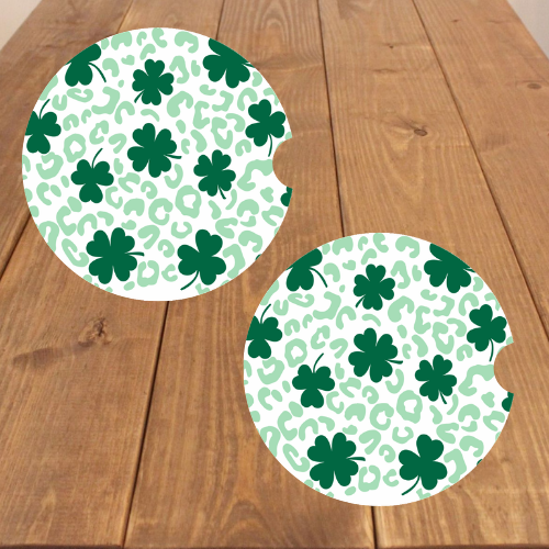 St. Patrick's Day Car Coasters