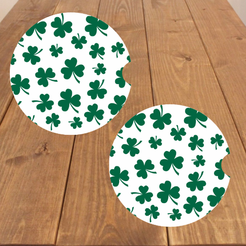 St. Patrick's Day Car Coasters