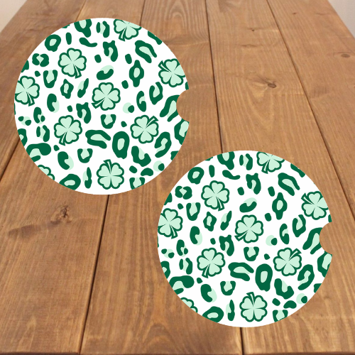 St. Patrick's Day Car Coasters
