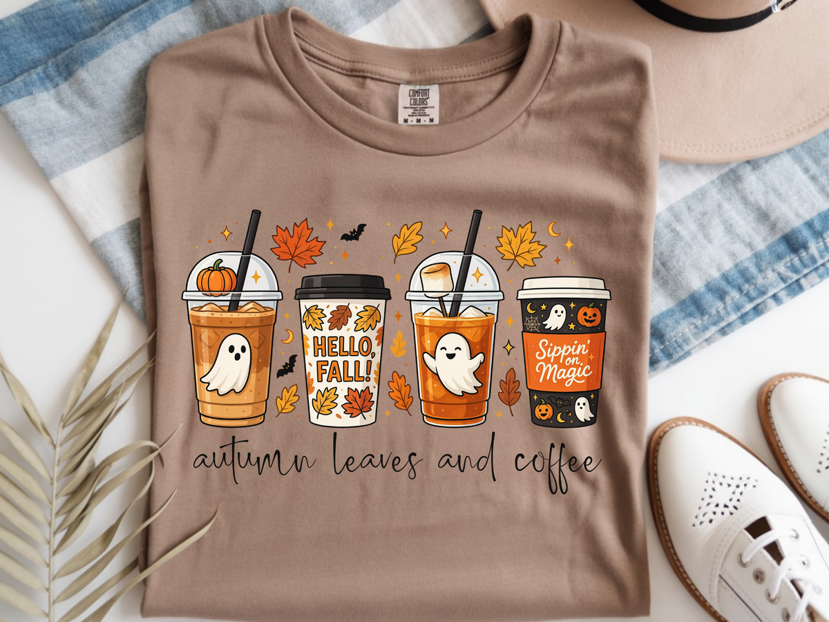 070 Autumn Leaves & Coffee