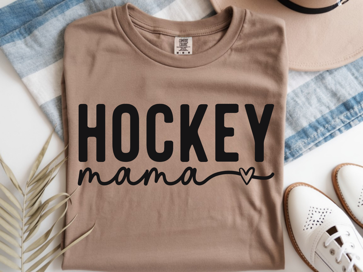 161 Hockey Mama-Black