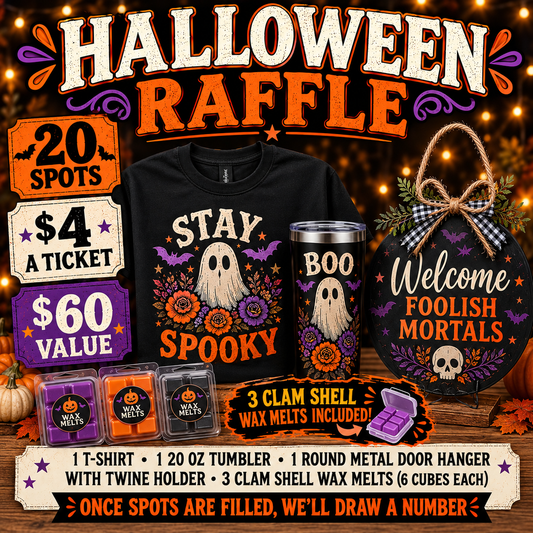 Halloween Raffle Box